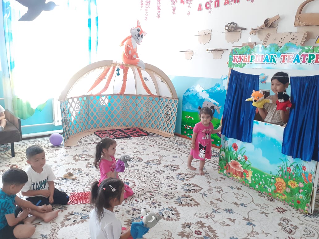 «Театр-тәрбие бастауы» жобасы аясында «Сахнаға шықпас бұрын...»