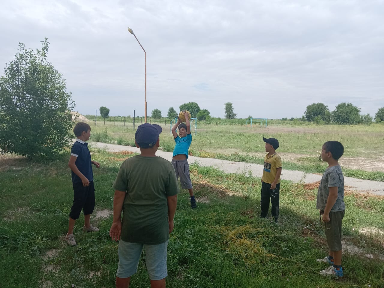 "Ашық аспанда" ойындар ұйымдастыру